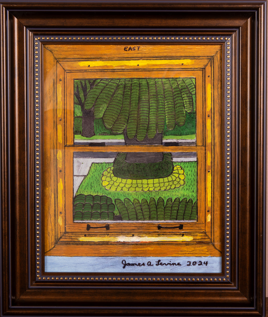 James A. Levine "Palm Tree from the East" Art Print 11 x 14