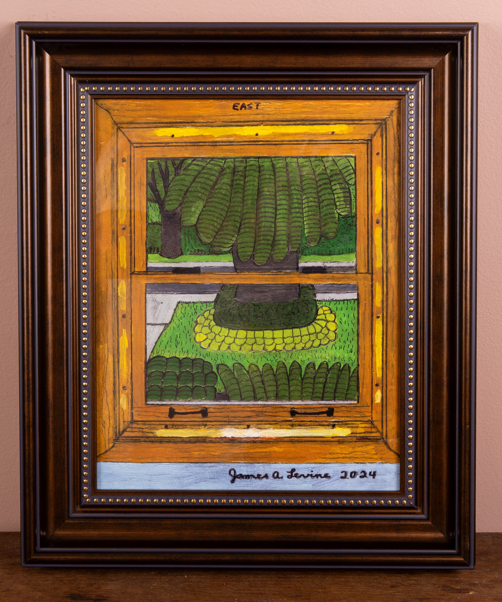 James A. Levine "Palm Tree from the East" Art Print 11 x 14