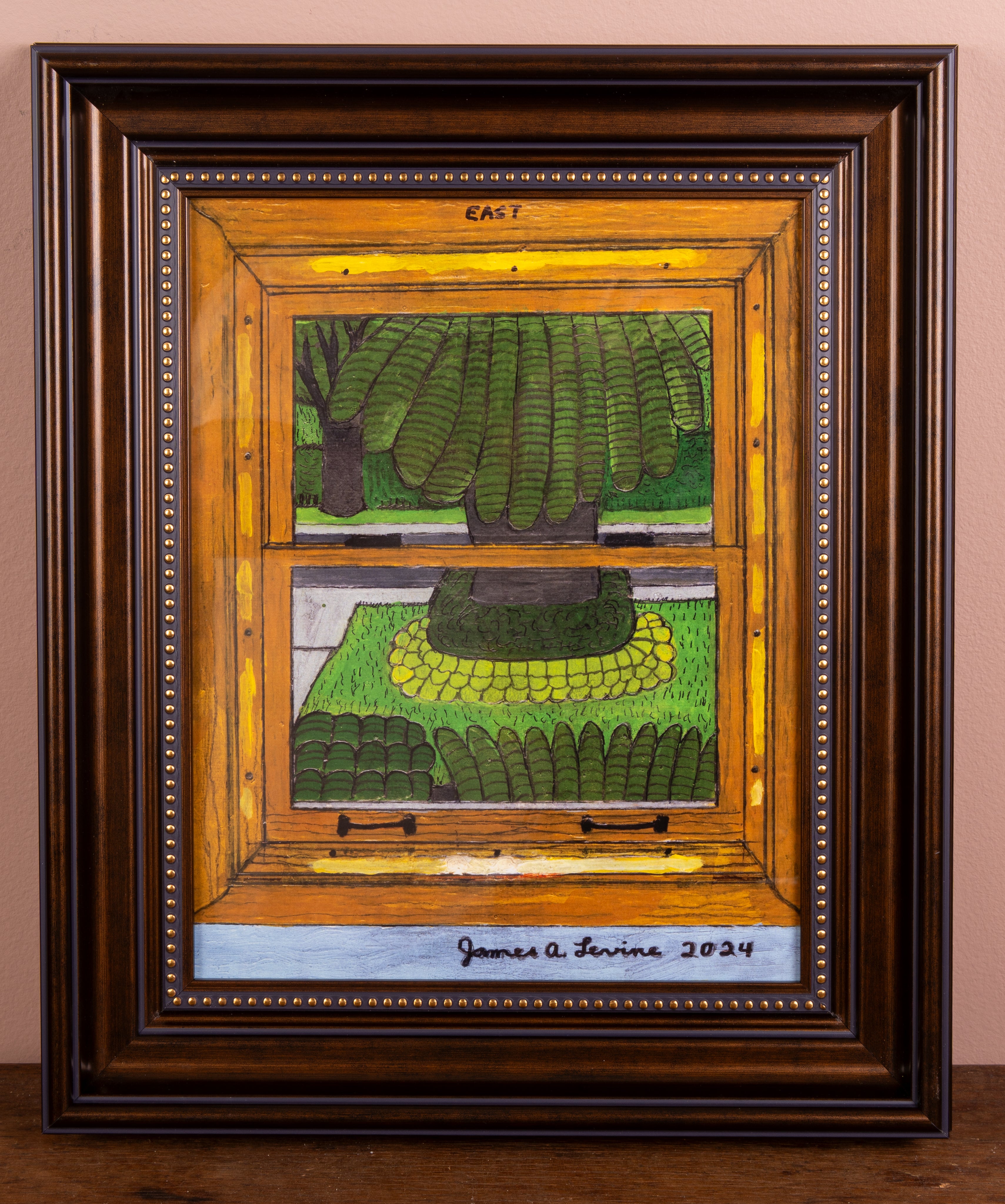 James A. Levine "Palm Tree from the East" Art Print 11 x 14