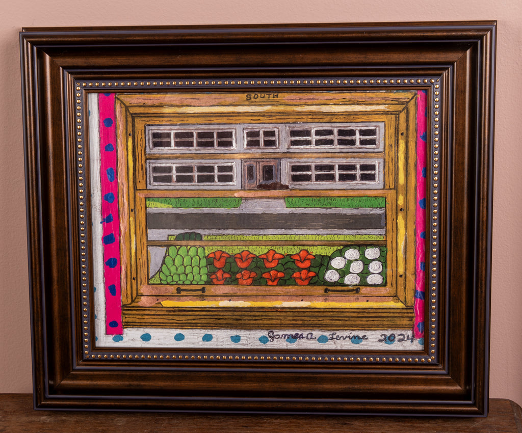 James A. Levine "Polka Dot Room with a South-Facing View" Art Print 11 x 14
